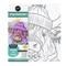 "Pastel Highland Cow" DIY Canvas Art Kit, Adult Beginner, Acrylic Paint Size 11x14 inch